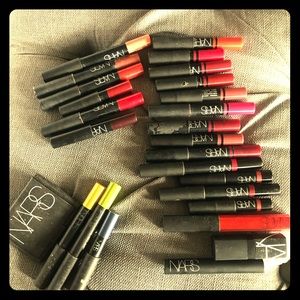 NARS lipsticks and eye shadows